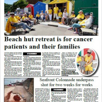 This photo is reproduced with the kind permission of the photographer, Bob Simpson and the Mid-Devon advertiser